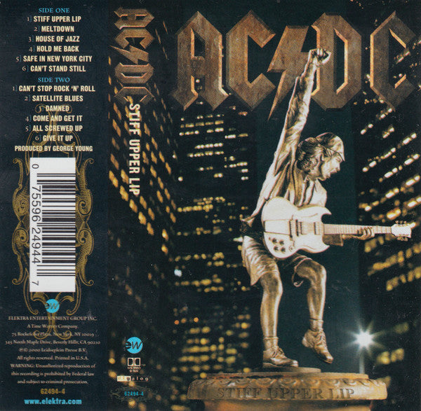 AC/DC : Stiff Upper Lip (Cass, Album)